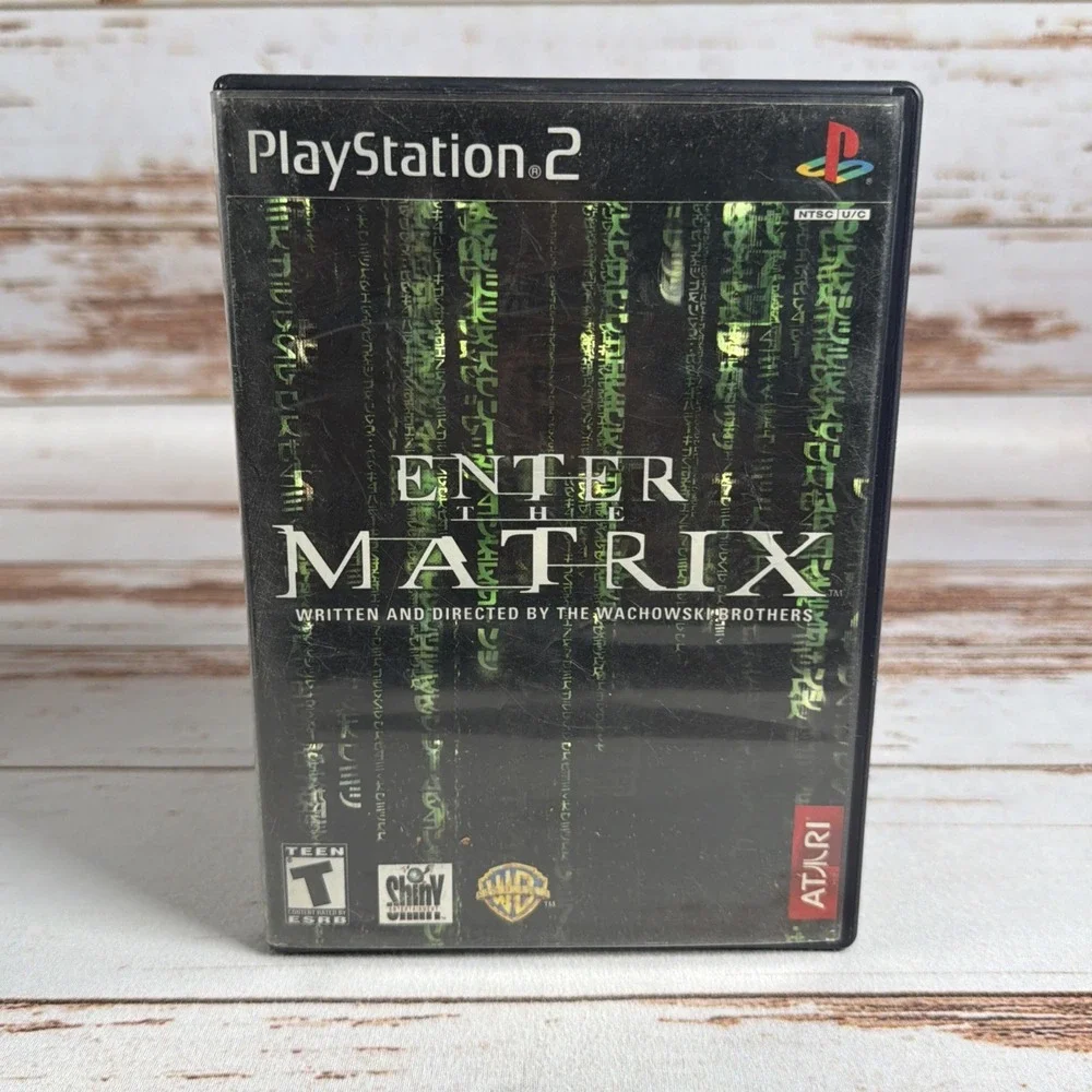 Enter the Matrix (Sony PlayStation 2, 2003) PS2 CIB Complete with Manual